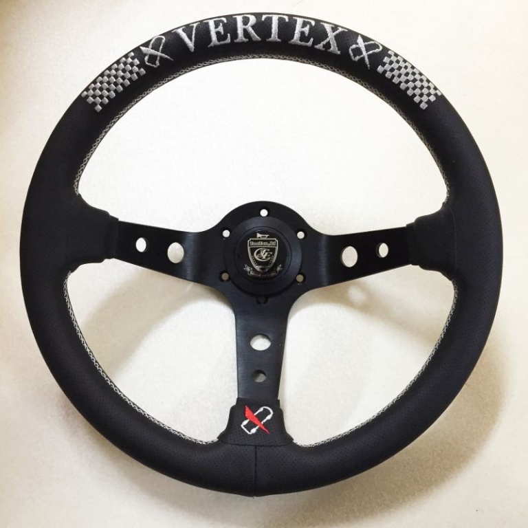 Car Make T&E - Vertex - Steering Wheel - VERTEX CHECKER