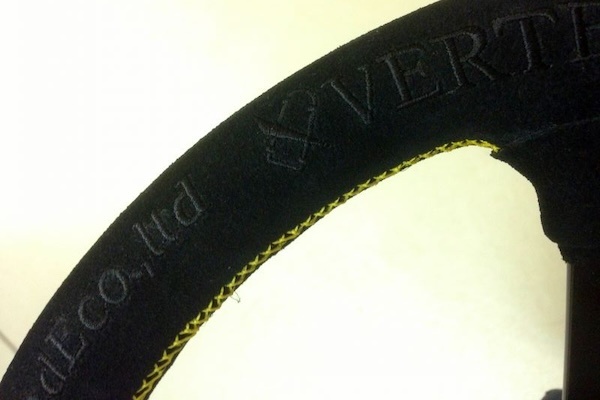 Car Make T&E - Vertex - Steering Wheel - KING OF VERTEX - Buckskin Version