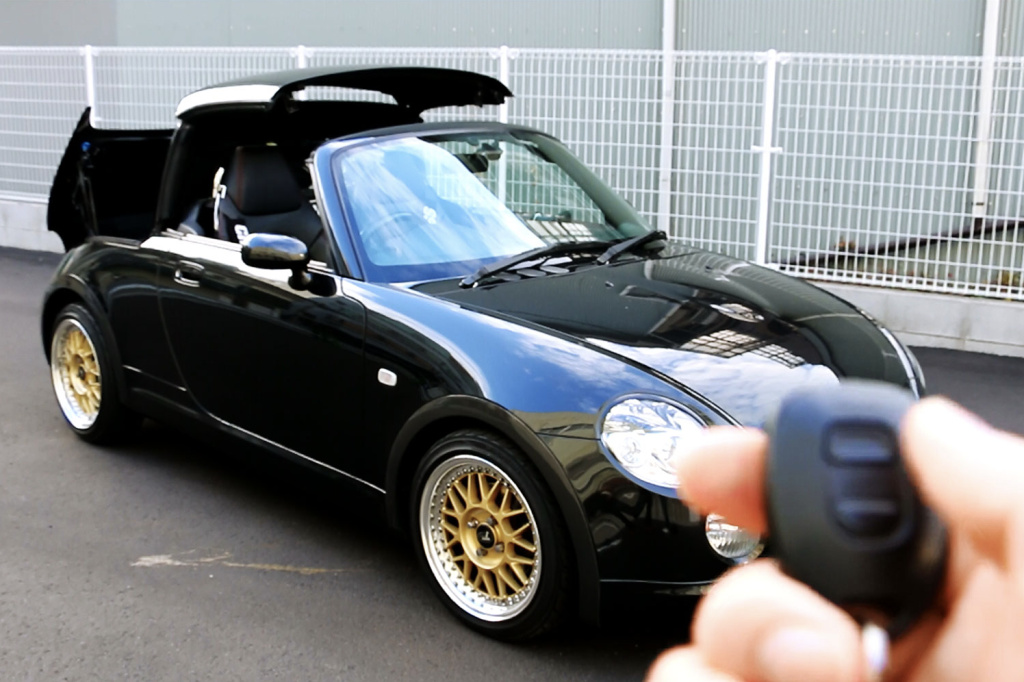 Take Off - Copen One Touch Remote Control Roof Kit