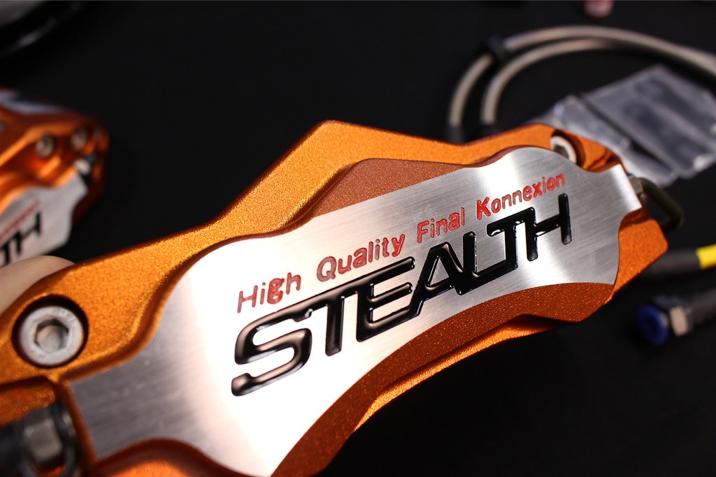 Stealth Caliper Kit and Caliper Surface Machining