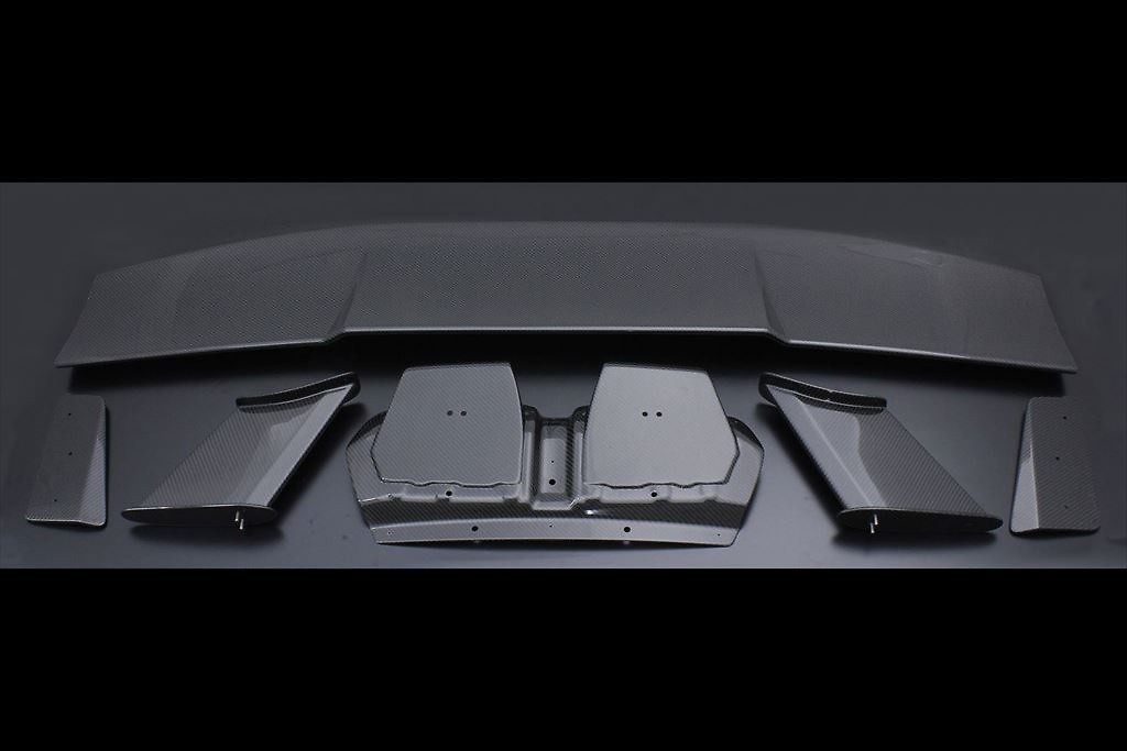 Specify end plate type when ordering (Type A or Type B) - Construction: Carbon - Colour: Carbon - GTF - GT Wing