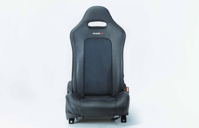 Seat Cover Front (Right) - Material: PVC Leather - Color: Black - Insert: Ultra-Suede - Thread: Black - 87910-RNR20