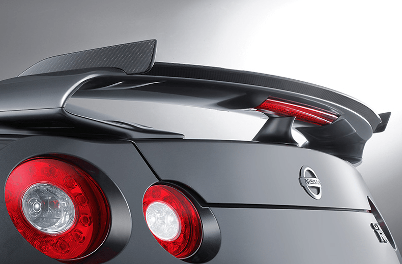 Add-on Rear Spoiler - Construction: Dry Carbon - Colour: Clear Finish - 98100-RSR50