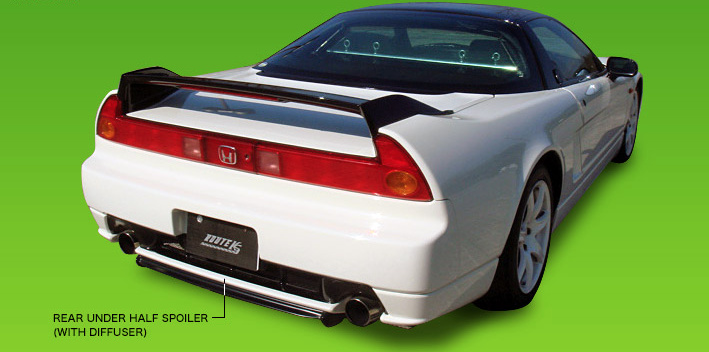 Route KS - ZAZ Type R Style Rear Under Half Spoiler - Nengun