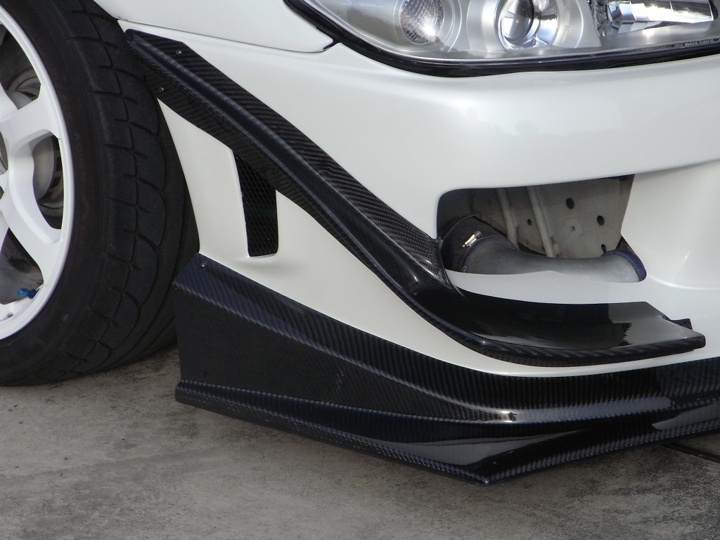 Type 1/4 Bumper Exclusive Carbon Under Cover - Material: Carbon Fiber - GM-REV-S15-T14-ECUC