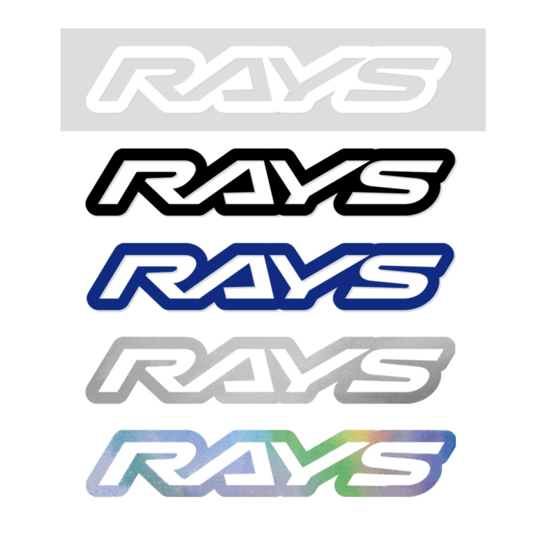 RAYS - Logo Sticker