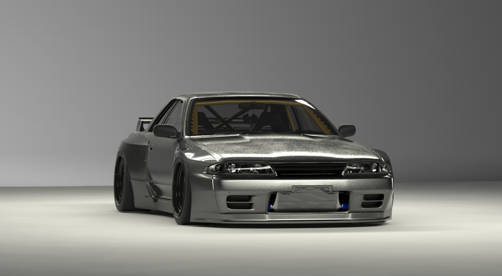 Nissan Skyline GT-R R32 Widebody 2カラーセット 800HP Nissan GT-R Widebody is the Nation's Wildest R32