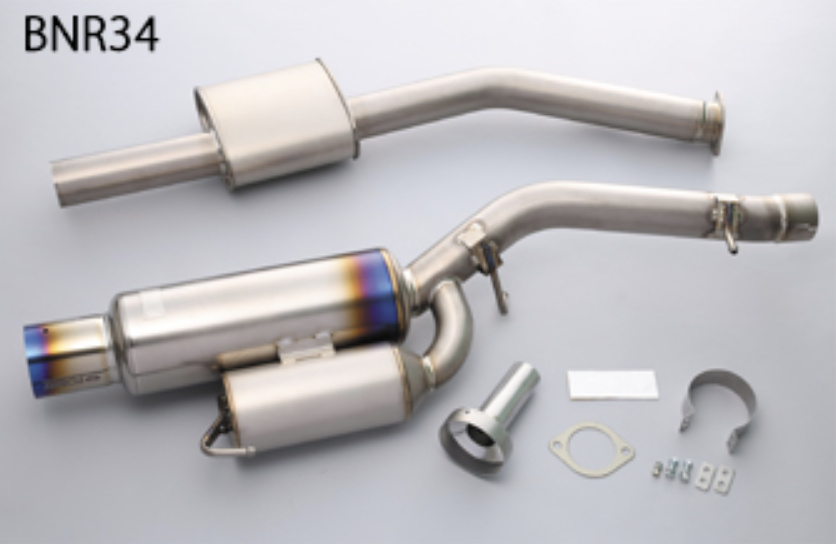 パーツ TOMEI POWERED Ti RACING TITANIUM MUFFLER Ti RACING TITANIUM MUFFLER for Z34/370Z － TOMEI POWERED INC