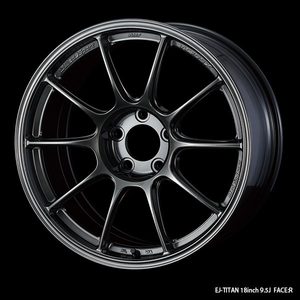 二*じ様 WedsSport TC105X 18インチ 9J.10J WEDS WedsSport ウェッズスポーツ TC105X 10.0J-18 +20/+35