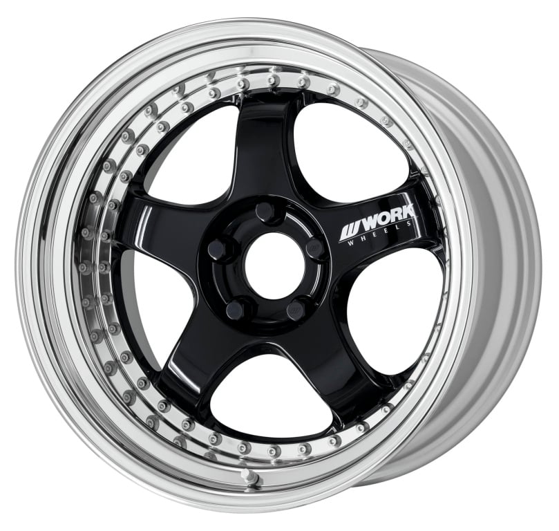 Work Wheels - MEISTER - S1 3 Piece Wheels - Custom - Black