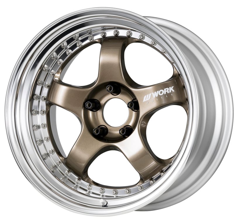 Work Wheels - MEISTER - S1 3 Piece Wheels - Custom - Titanium Gold