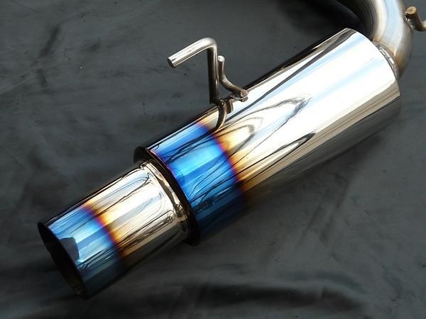 Rear Mufflers Only - Pipe Size: 60mm - Tail Size: 2x100mm - SUS-TTLR-Z33