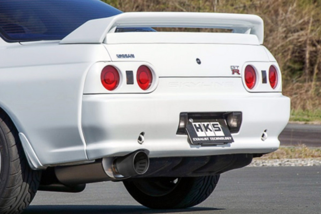 スカイライン GT-R Bcnr33 HKS Silent Hipowe HKS - Super Turbo Muffler - Titanium Limited Edition