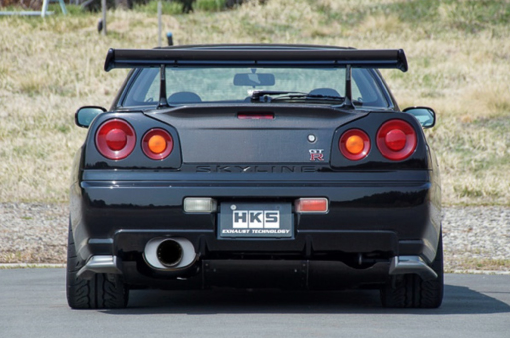 スカイライン GT-R Bcnr33 HKS Silent Hipowe Evasive Motorsports: HKS Super Turbo Muffler Ti Exhaust