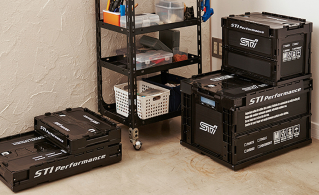 STI - Folding Container - Black