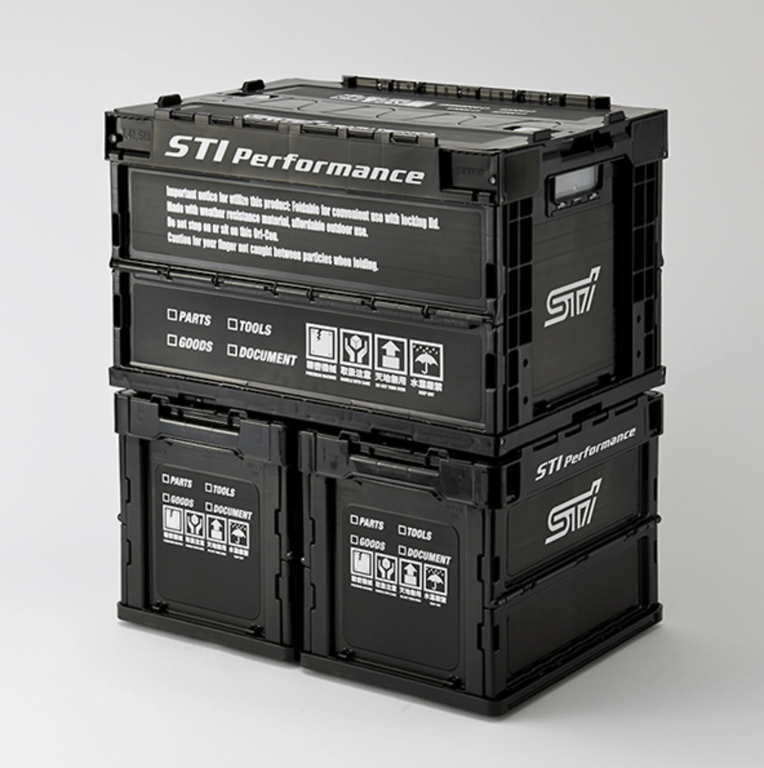 STI - Folding Container - Black