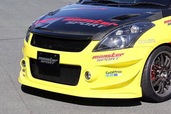 Monster Sport - Swift Sport Hood Lip Spoiler - Nengun Performance