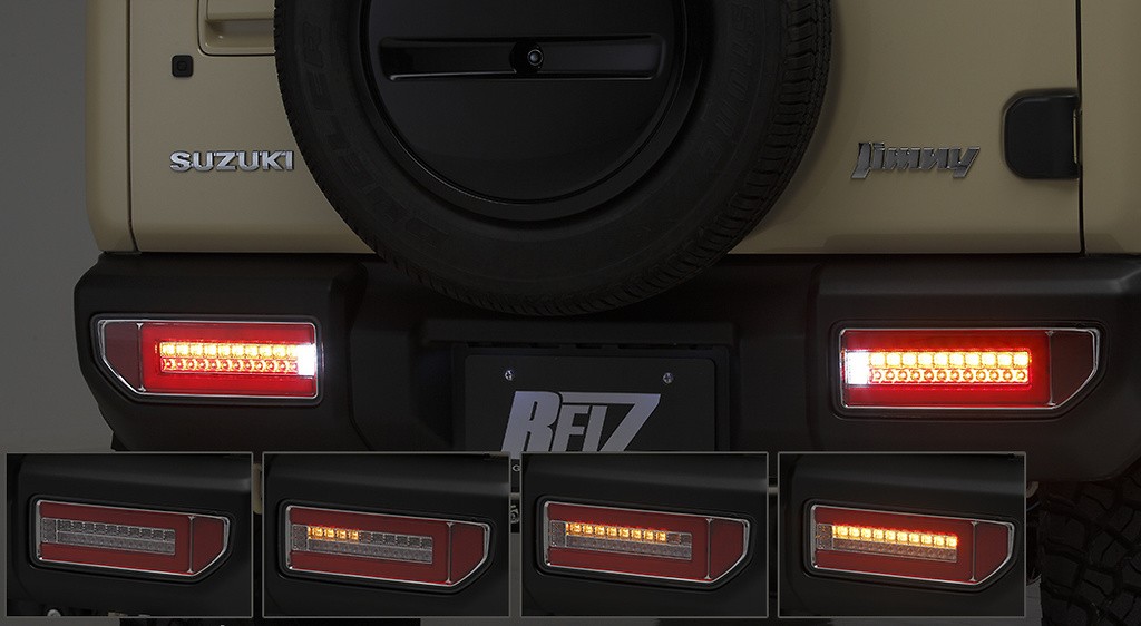 REIZ - Meteoric Version Sequential Tail Lamps for Jimny