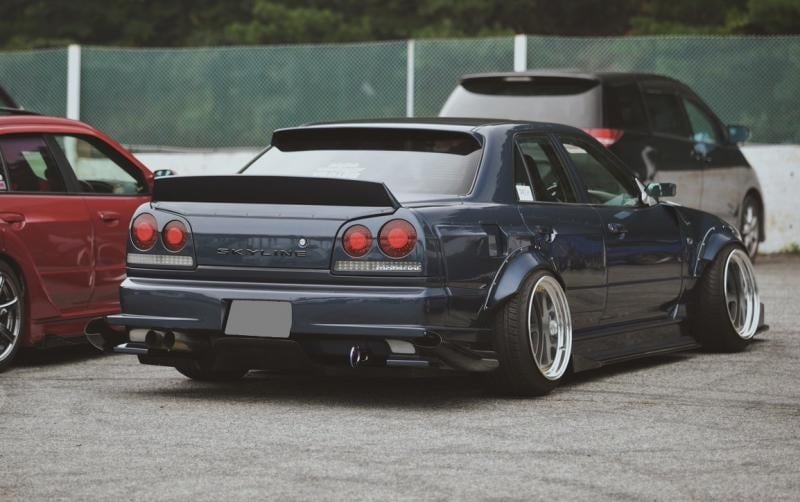 URAS - R34 Skyline 4 Door Vertical Stabilizer - Nengun Performance