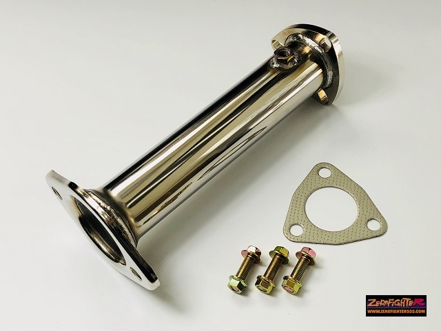 ZEROFIGHTER - Stainless Catalyst Straight Pipe - Nengun