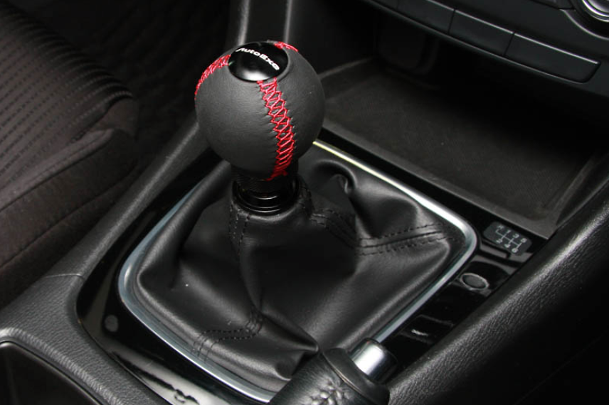 Mitsubishi Evo Ralliart 5 Speed Short Shift Gear Knob Red