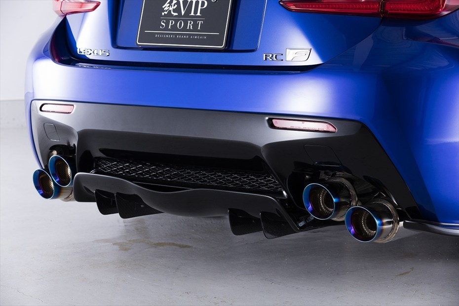 Rear Center Diffuser - Construction: FRP/Carbon - Colour: Unpainted - AIMPVIPSP-RCF-RCD