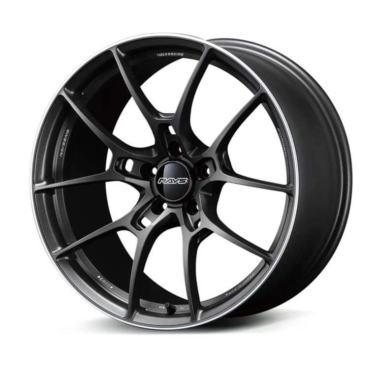 RAYS - VOLK RACING - G025 Wheels - Matte Gun Black/Rim Edge Dc
