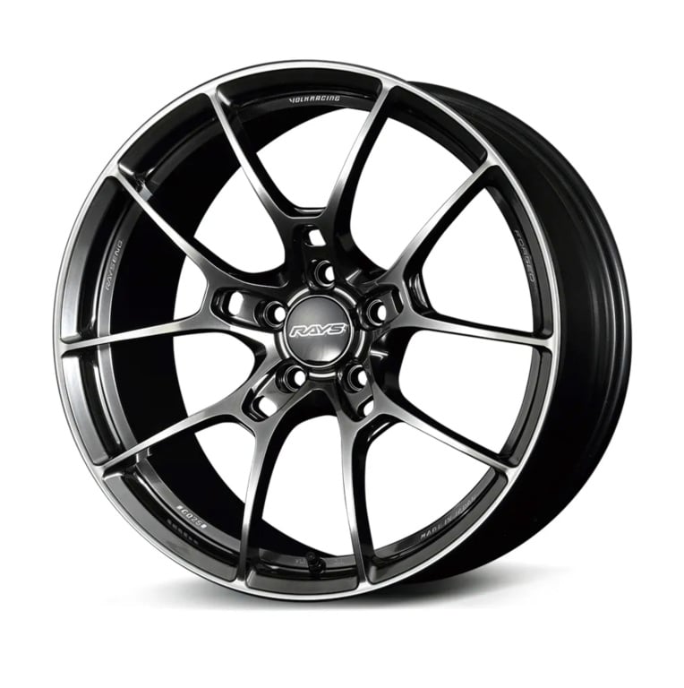 RAYS - VOLK RACING - G025 Wheels - Shining Black Metal/rim Edge Dc