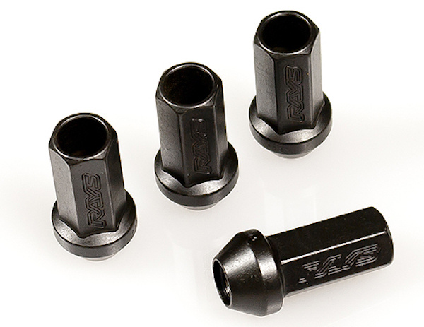 RAYS - 17HEX L48 Long Racing Nut 4 Pack