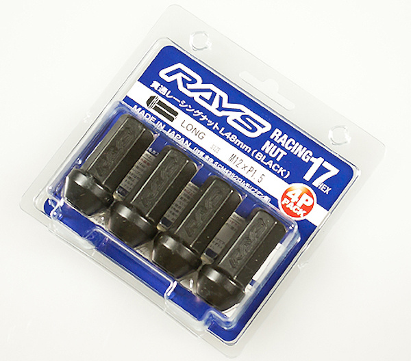 RAYS - 17HEX L48 Racing Nut Set (Long Type)