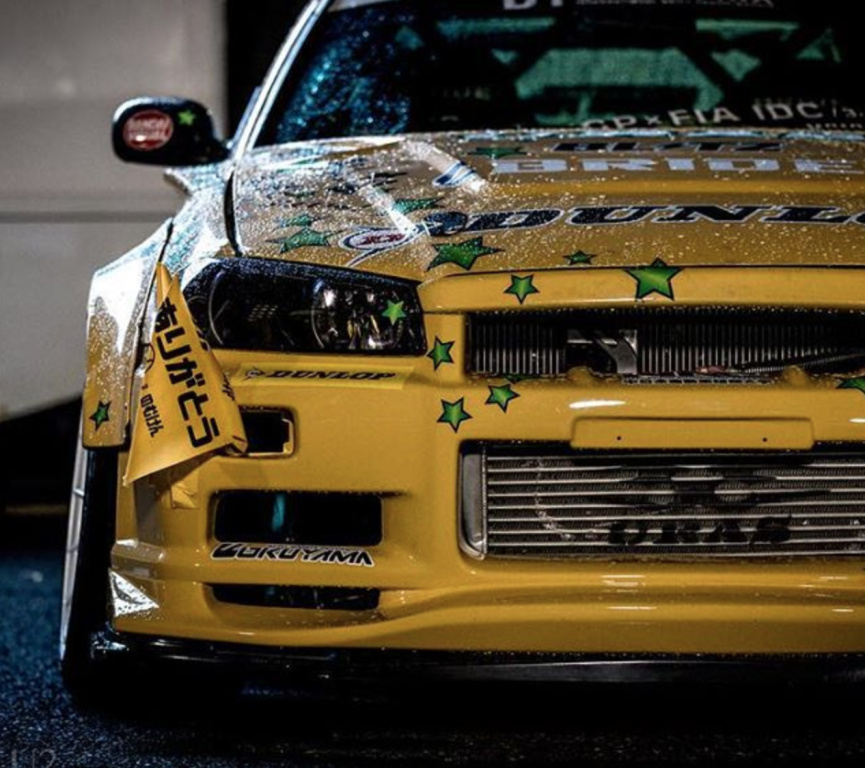 URAS - Headlight Cover - R34 Skyline - Nengun Performance