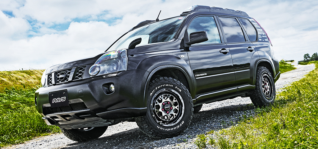 RAYS TEAM DAYTONA M9　 BFGoodrich KO2 RAYS - Team Daytona M9 - 16x8.0 +20 6x139.7 - Black / Clear