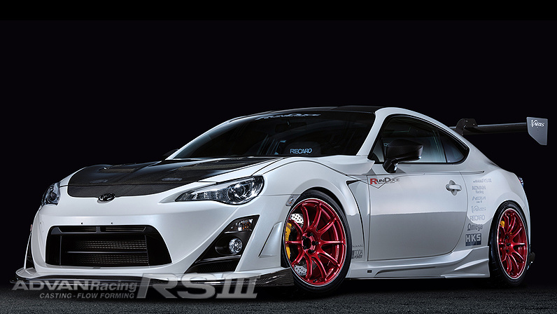 ADVANRacing RSⅢ 7.5J-18 5H 114.3 +48 HBR 18×9.5 +45 Advan RS III – Jackson Racing