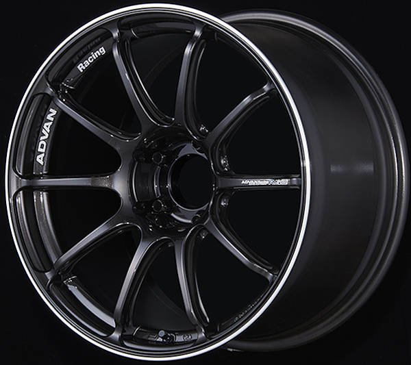 ADVANRacing RSⅢ 7.5J-18 5H 114.3 +48 HBR Advan Racing RSIII Racing Hyper Black & Ring – Wheels