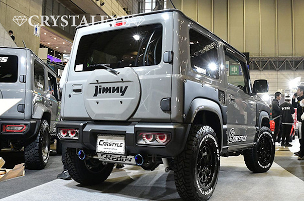 Crystaleye - JB64 Jimny/JB74 Jimny Sierra Vulcan Fiber LED Tail Lamps
