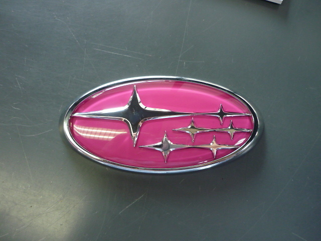 Type: Front - Colour: Pink - Size: 14.5cm x 7.2cm - EMBLEM6