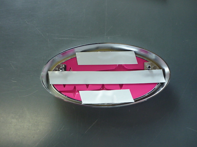 Type: Front - Colour: Pink - Size: 14.5cm x 7.2cm - EMBLEM6