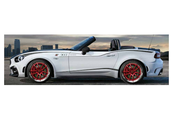 Three Hundred - Side Stripes for Abarth 124 Spider