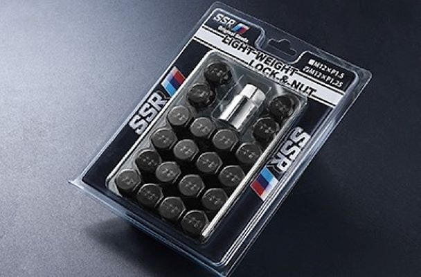 SSR - Light Weight Lock & Nut Set