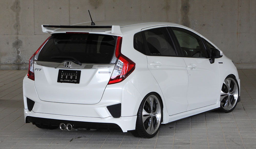 M'z SPEED - ZEUS GLMRS Line Rear Wing for Honda Fit