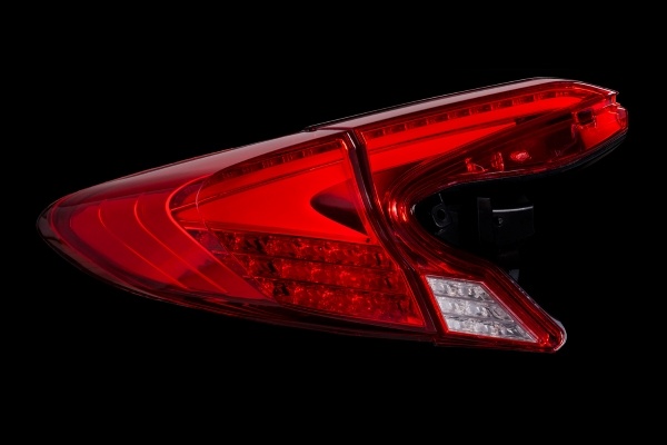 Valenti Jewel LED Tail Lamp w Light Smoke Lens and Black