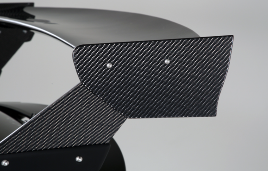 GT Wing for Street II + Mount Bracket - Construction: All Carbon - VAHO-024
