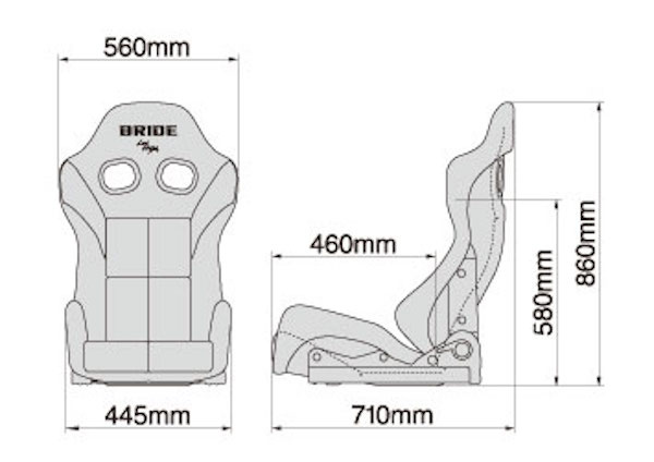 Bride - GIAS III Seats