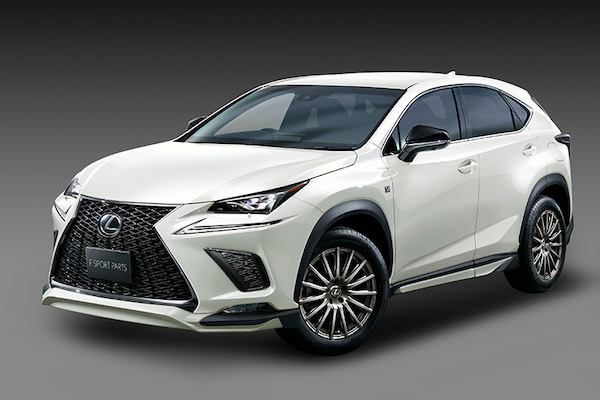 LEXUS NX TRDマフラー TRDマフラー取付け位置調整（レクサス NXハイブリッド・AAZH20系
