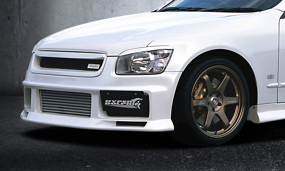 Front Bumper Spoiler - Construction: FRP - Colour: Unpainted - FDAFK-M35E-FBS