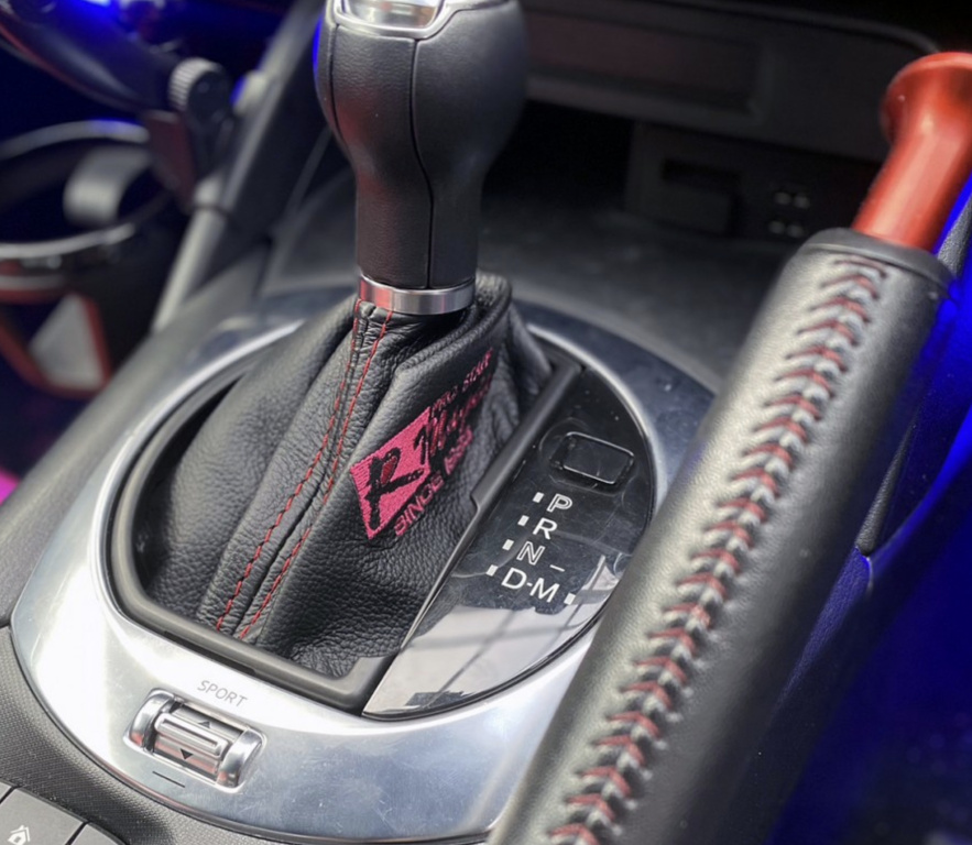 新品 R-Magic シフトブーツ ロゴ刺繍入り RX-7 FD3S