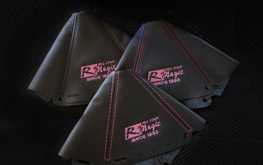 新品 R-Magic シフトブーツ ロゴ刺繍入り RX-7 FD3S R Magic GARAGE / RM SE 【本革/ロゴ刺繍】シフトブーツ&サイド