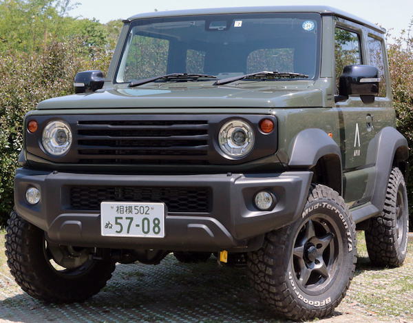 アピオ(Apio) フロントエプロン[JB64,JB74] アピオ ジムニー/ジムニーシエラ JB64/74 フロントエプロン