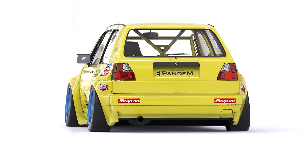 Pandem - Volkswagen Golf MK2 Aero Kit