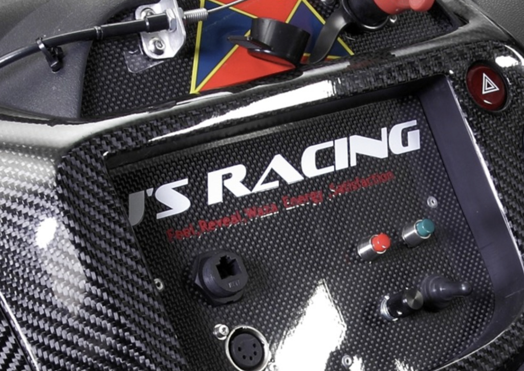 J's Racing - 14 Sticker White S Size